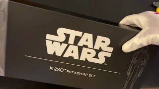 Starwars K2SO keycaps from NovelKeys unboxing [upl. by Waite]