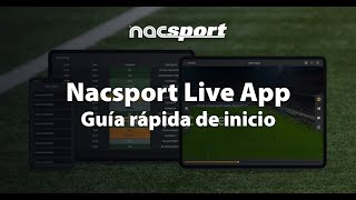 Guía rápida de inicio de Nacsport Live [upl. by Ihp282]