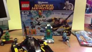 Lego Super Heroes Barman 76000Arctic Set обзор на русском [upl. by Ahsenav990]