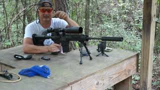 Low Budget Shooting 19 Riflespeed Adjustable gas block install on suppressed DPMS 308 Awesome [upl. by Harlin]