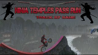 Trials Rising Ninja Temples lvl 3 Custom Track Showcase [upl. by Alehc]