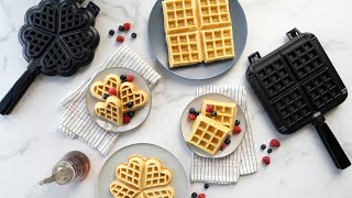 How to Make Perfect Waffles with our Stovetop Wafflers  Nordic Ware [upl. by Torey]