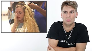 Hairdresser Reacts To Americas Next Top Model Makeovers S3amp4 [upl. by Shandee613]