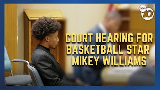 Guns found in basketball star Mikey Williams’ home 2 weeks after shooting detective [upl. by Huskey]