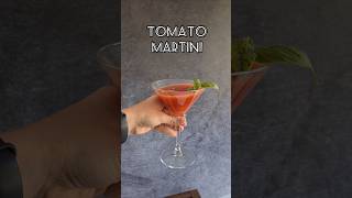 Drink z wódki i soku pomidorowego 🍅🍸  Tomato Martini dla fanów Krwawej Mary 🍋✨ [upl. by Stoneman]