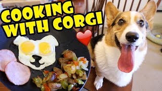 COOKING with CORGI DOG  Tasty Fall Recipes  Life After College Ep 617 [upl. by Meela]