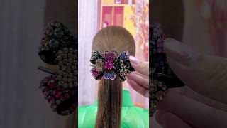 The new butterfly flower duckbill clip is simple highend fashionable [upl. by Nilyam593]