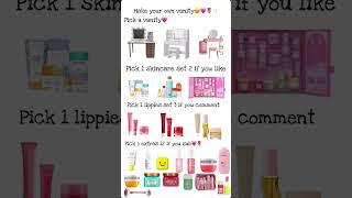 Make your own vanity😌 vanity makeup [upl. by Gasparo]