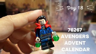 Day18  Review LEGO 76267 MARVEL AVENGERS ADVENT CALENDAR 2023 [upl. by Eniac]