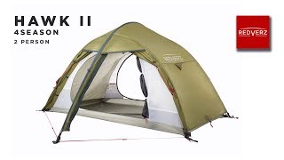 Hawk II 4 Season Mountain Tent  Set Up by Redverz [upl. by Hedwiga]