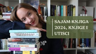 Sajam knjiga 2024  utisci  kupljene knjige [upl. by Adnarim]