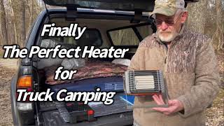 Finally The Perfect Heater for Truck Camping Kovea Cupid Butane Heater [upl. by Mas897]