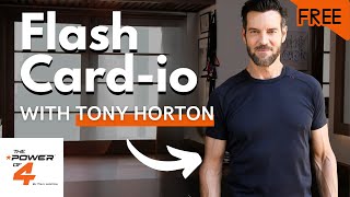 Flash Card Cardio  FREE quotThe Power of 4 by Tony Hortonquot Workout with P90X Creator [upl. by Sosthenna]