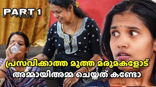 പ്രസവിക്കാത്ത മൂത്ത മരുമകളോട് അമ്മായിയമ്മ ചെയ്തത് കണ്ടോ  Malayalam Web Series [upl. by Brunk]