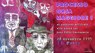 Processo quotOrsa Maggiore Iquot 28 novembre 1995 Seconda Parte [upl. by Winona]