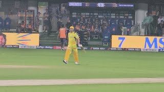 Thala Dhoni Dharisanam  Stadium Full Roar  CSK Vs KKR Today Match  IPL 2024  Naturedotcom [upl. by Sam]