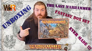 Unboxing The Last Warhammer Fantasy Box Set Ever Made [upl. by Opportuna]