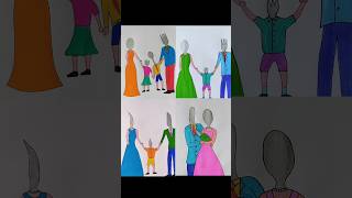 Parents love is real shorts youtubeshorts sojibdrawingbook [upl. by Erusaert245]