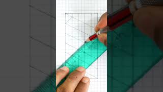 Como dibujar un rectángulo imposible 3D  3D drawing  shorts [upl. by Hanson584]