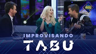 Pablo Alborán y Ava Max improvisan TABU en directo  El Hormiguero [upl. by Leclair866]