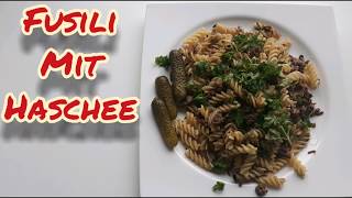 Fusilli Mit Haschee Einfach lecker kochen Rezept mit Axel Chef [upl. by Noirad]