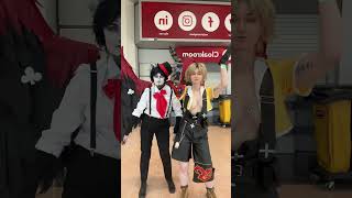 Husker and Tidus Cosplays at Megacon Birmingham 2024  Final Fantasy and Hazbin Hotel in real life [upl. by Luamaj]