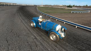 Assetto Corsa  Exploration lap  Roosevelt Raceway GP 1937  Bentley 45 Litre Blower [upl. by Ertnod11]