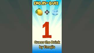 Guess the drink challenge generalknowledge emojichallenge reaction shorts [upl. by Bower987]