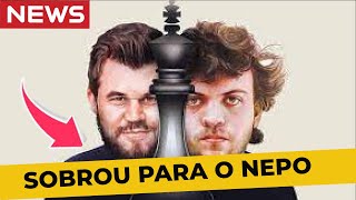 HANS NIEMANN e MAGNUS CARLSEN sobrou para o NEPO [upl. by Hsetirp]