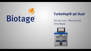 TurboVap® 96 Dual User Guide Manual amp Time Mode [upl. by Panthea]