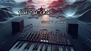 falak tak chal sath mere l solwed and reverb l bollywood l lyrics l lofi [upl. by Noramac]