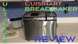 Ultimate Cuisinart Breadmaker Review as Compared to the Breadman [upl. by Rabjohn]