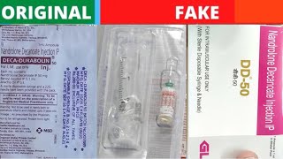 Nandrolone Decanoate injection ip  original vs Fake DecaDurabolin and DD50 [upl. by Bridge]