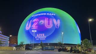 U2UV Achtung Baby  Live From The Sphere Las Vegas [upl. by Kenwood311]