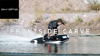 How to ride an Electric Surfboard — Frontside Carve [upl. by Ibur]