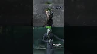 ARKHAM ORIGINS vs ARKHAM CITY III batmanarkham arkhamcity arkhamorigins shorts dccomics [upl. by Awram481]