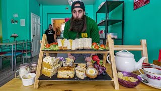 TAKE FIVES MEGA PLOUGHMANS LUNCH CHALLENGE  BeardMeatsFood [upl. by Renny]