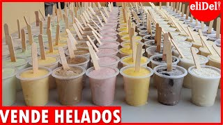 200 Helados Con 1 Sola RECETA para VENDER y Ganar DINERO desde Casa [upl. by Eahc]