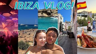 IBIZA TRAVEL VLOG  clubbing at pacha boat party dalt vila beaches luxury shopping amp MORE [upl. by Ahsiened]