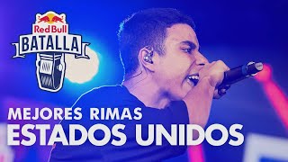 MEJORES RIMAS ESTADOS UNIDOS 2022  Red Bull Batalla [upl. by Plante]