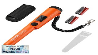 VEVOR Metal Detector Pinpointer Partial Waterproof Handheld Pin Pointer Wand 196 Review [upl. by Navy488]