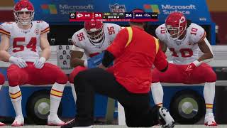 Madden NFL 24 kc vs raves [upl. by Droffilc]