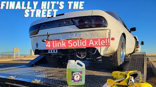 89 Nissan 240sx Drag Build [upl. by Itnahs]