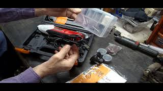 Tacklife RTD36AC 200W Rotary Tool Kit Part 1 [upl. by Esimorp471]