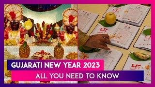 Gujarati New Year 2023 Date Significance Vikram Samvat 2080 Start Date amp All About Bestu Varas [upl. by Ahsikcin]