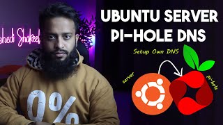 How To Setup PiHole DNS In Ubuntu Server [upl. by Lemahs]