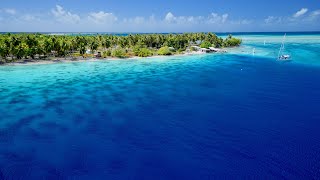 Atoll Toau  Tuamotus Islands  French Polynesia  Full HD [upl. by Arrac379]