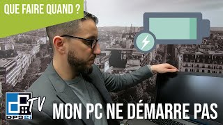 Que faire quand mon pc portable ne démarre plus  QFQ [upl. by Garges]