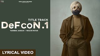 DEFCON 1  Tarsem Jassar  Wazir Patar  DEFCON1  Punjabi Songs 2022  Lyrical Video [upl. by Fredette]