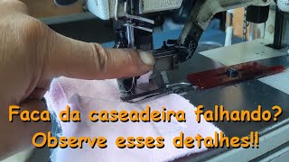 Faca da caseadeira falhando Observe estes detalhes [upl. by Ofloda]